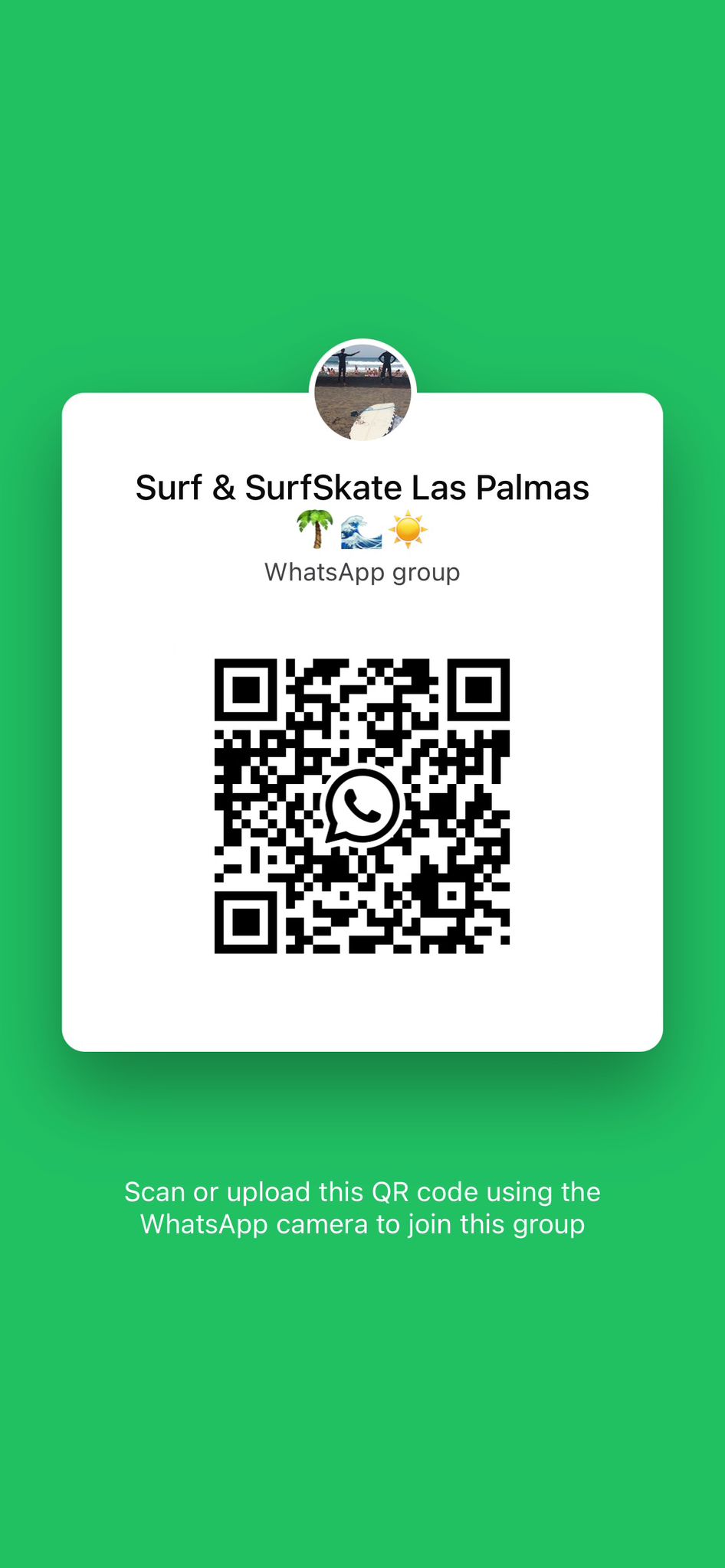 QR Code for surfskate whatsapp group